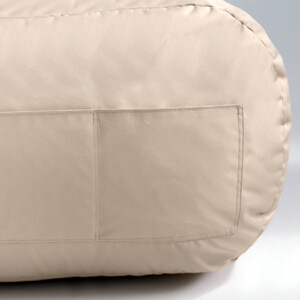 Кресло-пуф шезлонг Mypuff Бежевый, оксфорд 600