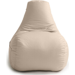 Кресло-пуф шезлонг Mypuff Бежевый, оксфорд 600