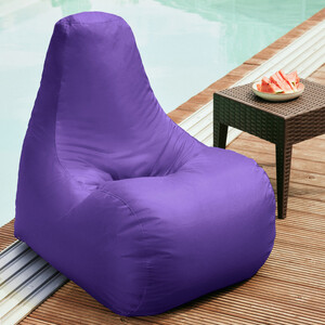 Кресло-пуф шезлонг Mypuff Фиолетовый, оксфорд