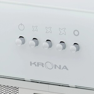 Вытяжка встраиваемая Krona WERMUT 600 DN WHITE PB