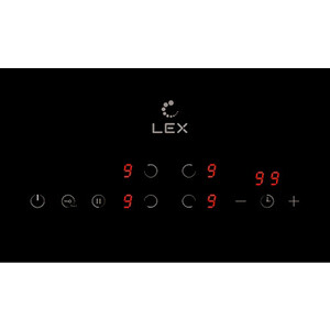 Электрическая варочная панель Lex EVH 6040B BL