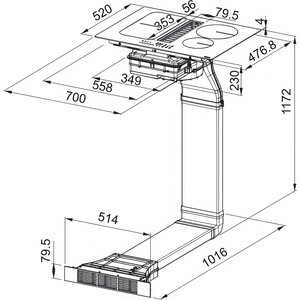 Индукционная варочная панель Franke FSM 709 HI LL KIT