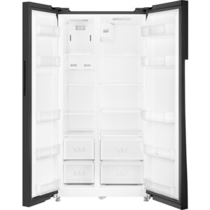 Холодильник Weissgauff WSBS 550 Inverter NoFrost Dark Grey