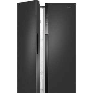 Холодильник Weissgauff WSBS 550 Inverter NoFrost Dark Grey