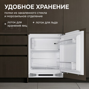 Встраиваемый холодильник Zigmund & Shtain BR 07 X