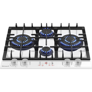 Газовая варочная поверхность Weissgauff HGG 642 BGW Double Wok Timer