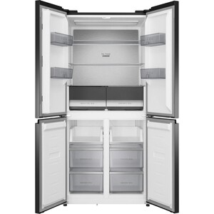 Холодильник Meferi MFR83BLACK IX TOTAL NO FROST CROSS DOOR COMFORT