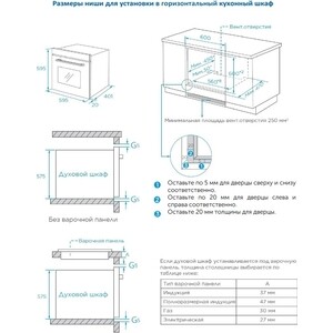 Электрический духовой шкаф AKPO PEA 5906SED01 BL