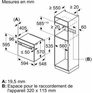 Электрический духовой шкаф Bosch HBA514BB3