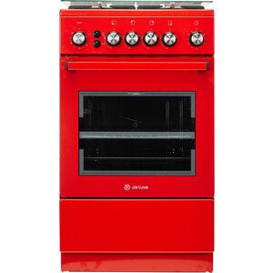 Газовая плита de luxe 5040.40г(кр) чр-017