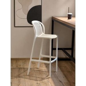 Стул барный Sheffilton SHT-S182-1 белый