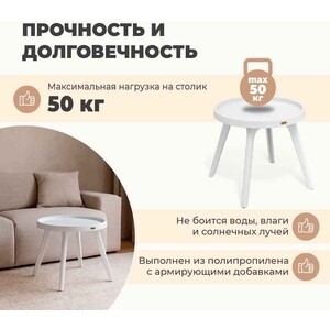 Журнальный столик Sheffilton SHT-CT97 белый