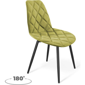 Стул Sheffilton SHT-ST29-C20/S950-VP Фисташковый/черный муар