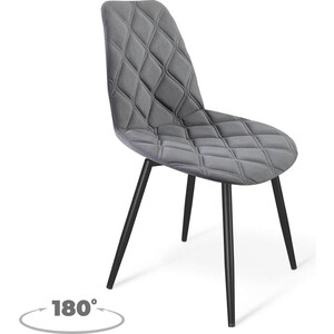 Стул Sheffilton SHT-ST29-C20/S950-VP стальной серый/черный муар