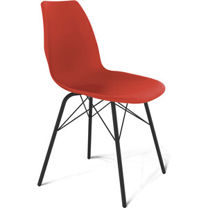 Стул Sheffilton SHT-ST29/S64 красный красный RAL3020 / черный муар