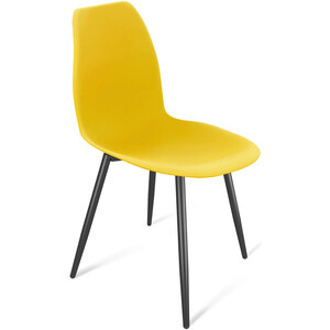 Стул Sheffilton SHT-ST29/S95-1 желтый ral1021 / черный муар