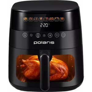 Аэрогриль Polaris PAF 6003W Wi-Fi IQ Home черный