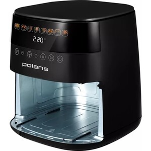 Аэрогриль Polaris PAF 6003W Wi-Fi IQ Home черный