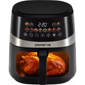 Аэрогриль Polaris PAF 8005W Wi-Fi IQ Home черный