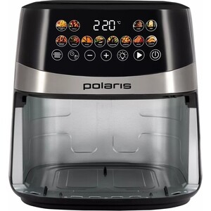 Аэрогриль Polaris PAF 8005W Wi-Fi IQ Home черный