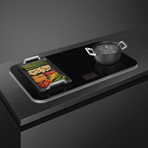 Индукционная варочная панель Smeg SISL7955X
