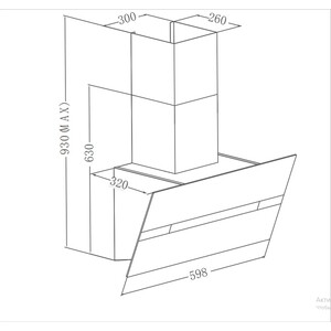Вытяжка Meferi AIRBOX60BK COMFORT PLUS