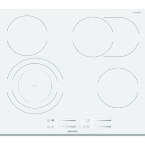 Электрическая варочная панель Meferi MEH604WH COMFORT PLUS
