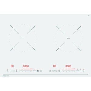 Индукционная варочная панель Meferi MIH602WH ULTRA