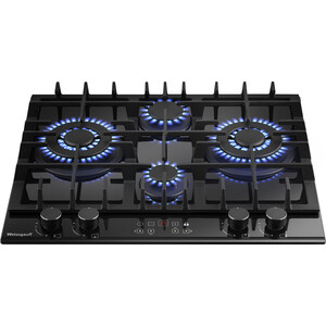 Газовая варочная панель Weissgauff HGG 642 BGH Double Wok Timer