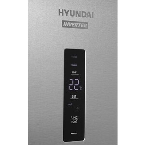 Холодильник Hyundai CM45083F нержавеющая сталь