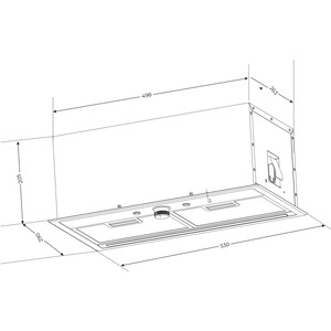 Вытяжка встраиваемая Haier HVQ-B2534B