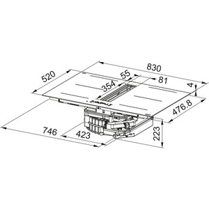 Индукционная варочная панель Franke FMA 8352 HI