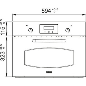 Встраиваемая микроволновая печь Franke FMW 45 CL G ON