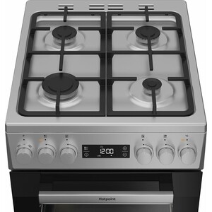 Комбинированная плита Hotpoint HSG5F1HX