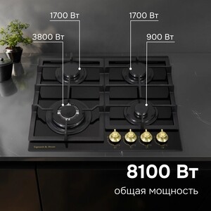 Газовая варочная панель Zigmund & Shtain M 26.6 A