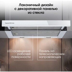 Вытяжка встраиваемая Zigmund & Shtain K 017.6 W