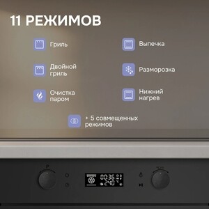 Электрический духовой шкаф Zigmund & Shtain E 133 B