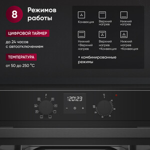 Электрический духовой шкаф Gressel U6EB58000