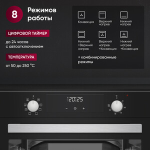 Электрический духовой шкаф Gressel U6EB58200
