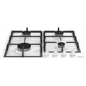 Газовая варочная панель Hotpoint HGMT 642 WH