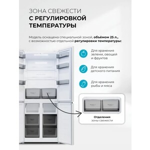 Холодильник Lex LCD485WGID