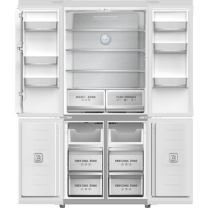 Холодильник Tesler RCD-487BI SPARKLING WHITE