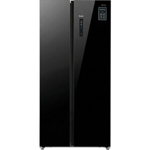 Холодильник Tesler RSD-537BI BLACK GLASS