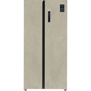 Холодильник Tesler RSD-537BI Marble Beige