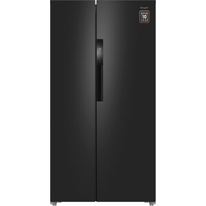 Холодильник Weissgauff WSBS 550 Built-in NoFrost Inverter Black