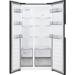 Холодильник Weissgauff WSBS 550 Built-in NoFrost Inverter Black