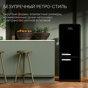 Холодильник Tesler RB-107 BLACK
