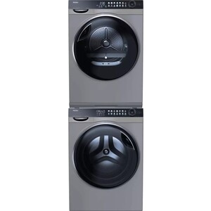 Стиральная машина с сушкой Haier 378S (HW100-BD14378S + HD100-A2378S + CKS-1)
