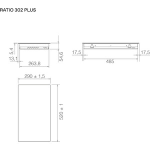 Индукционная варочная панель Elica Ratio 302 Plus BL