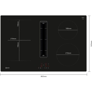 Индукционная варочная панель NEFF V58NBS1L0